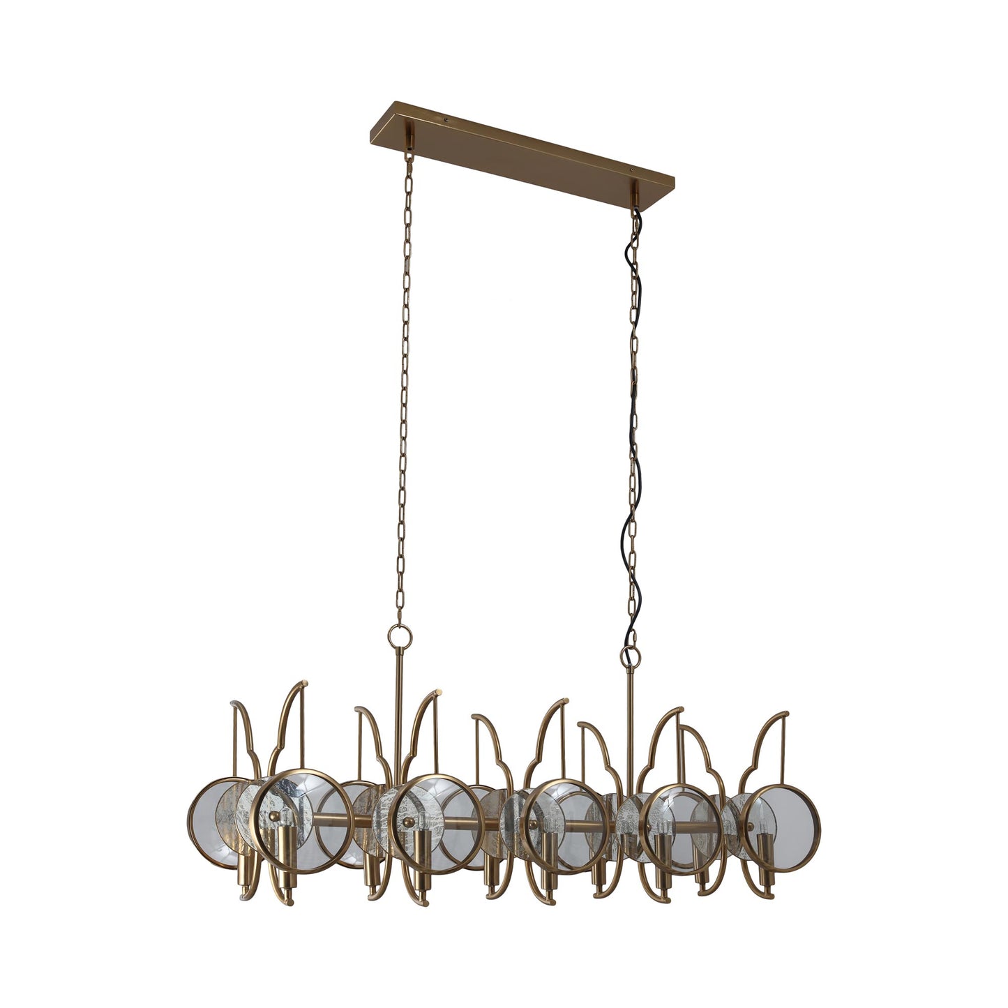 Into Focus Linear Pendant Light in Detail.