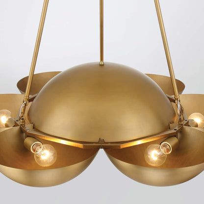 Ivy Lane Chandelier in Detail.