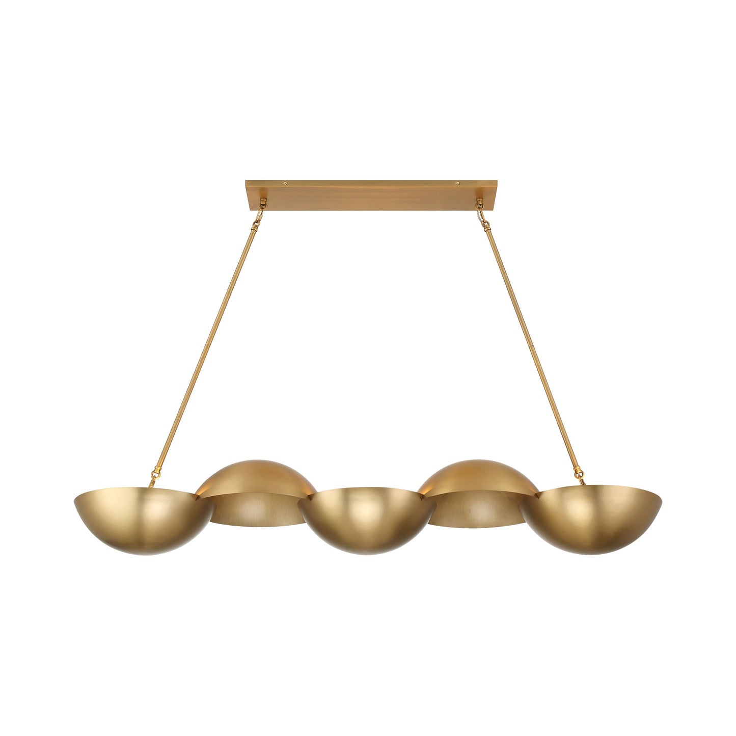 Ivy Lane Linear Pendant Light in Detail.