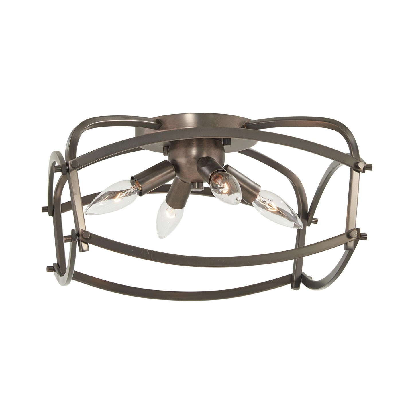 Jupiter's Canopy Flush Mount Ceiling Light.
