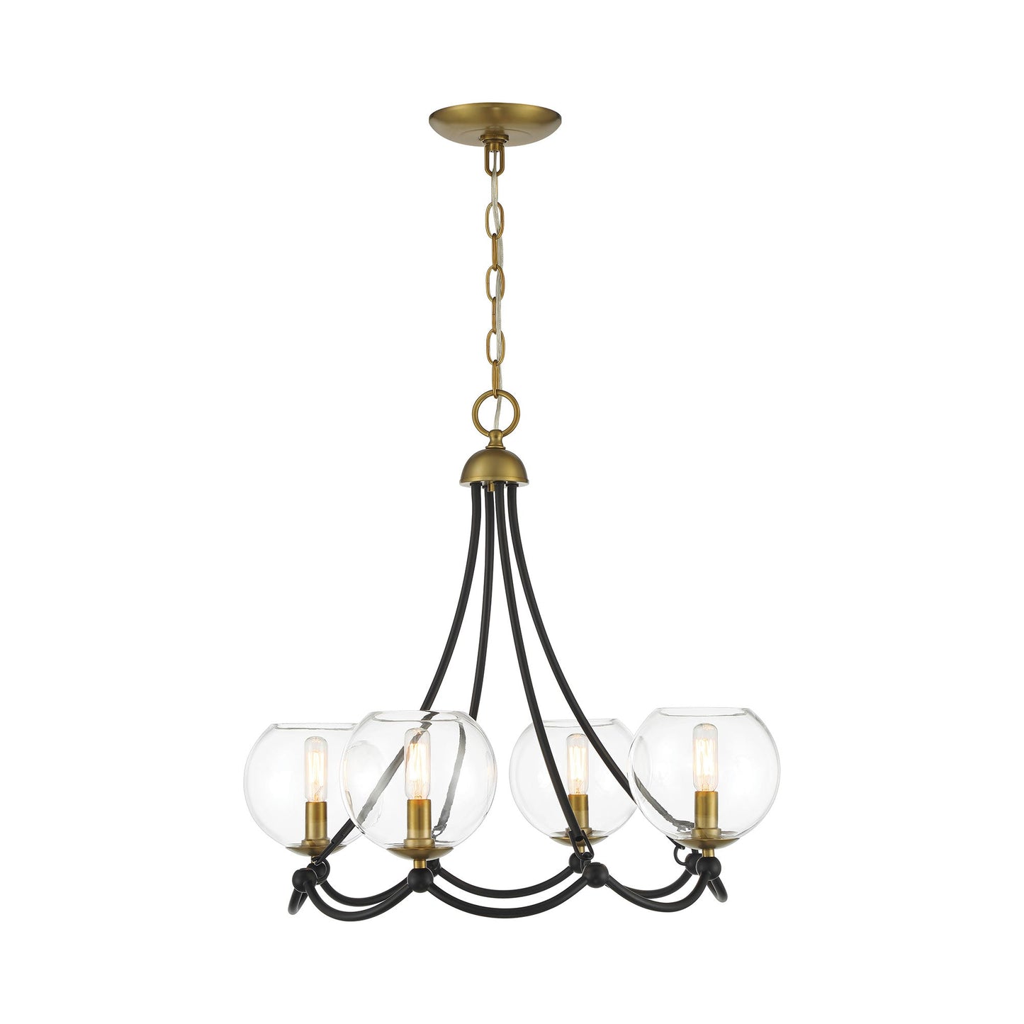 Kearney Park Chandelier (4-Light).