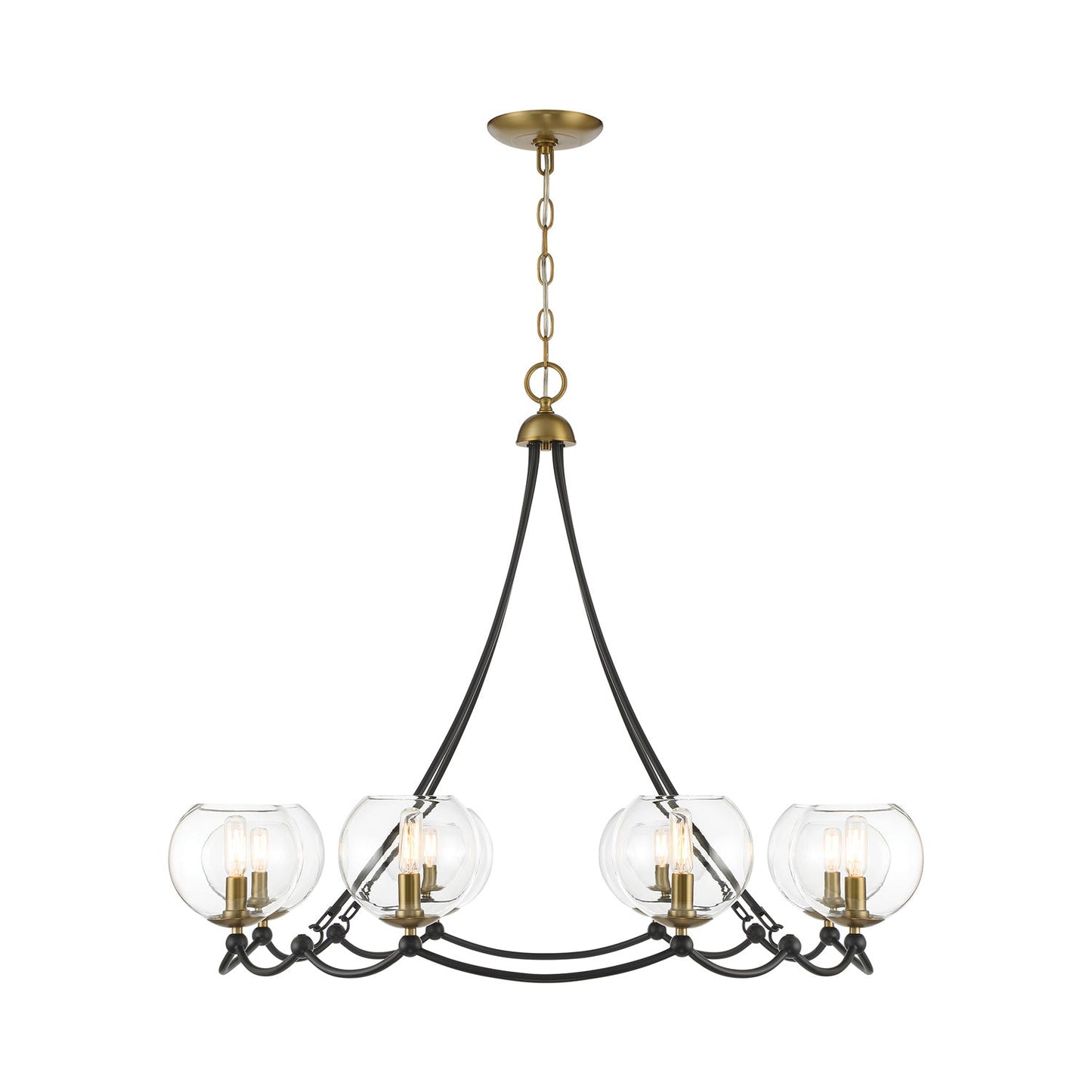Kearney Park Chandelier (8-Light).