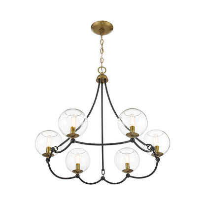 Kearney Park Chandelier in Detail.
