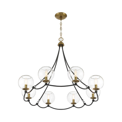 Kearney Park Chandelier in Detail.