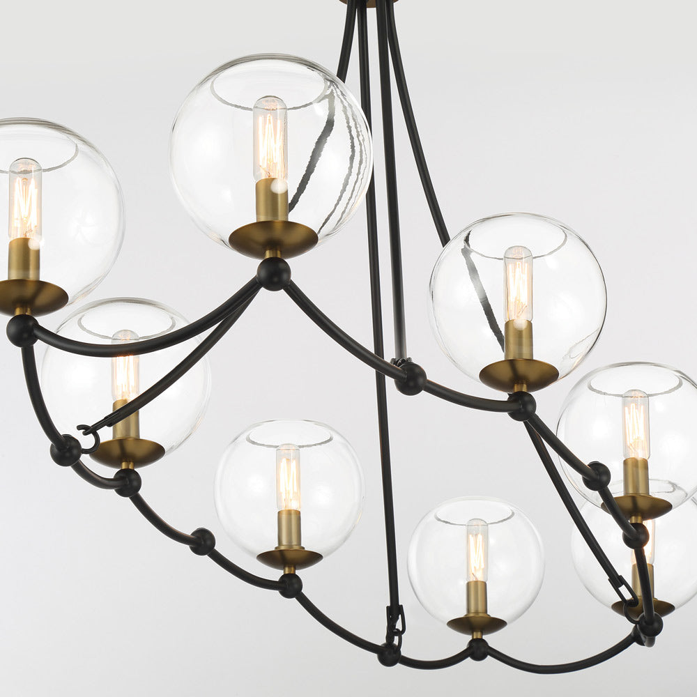 Kearney Park Linear Chandelier in Detail.