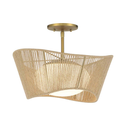Key Largo Semi Flush Mount Ceiling Light.