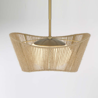 Key Largo Semi Flush Mount Ceiling Light in Detail.