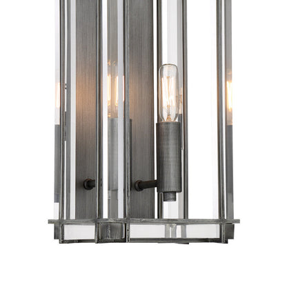 Langen Square Bath Wall Light in Detail.