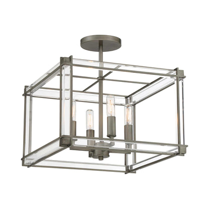 Langen Square Semi Flush Mount Ceiling Light.