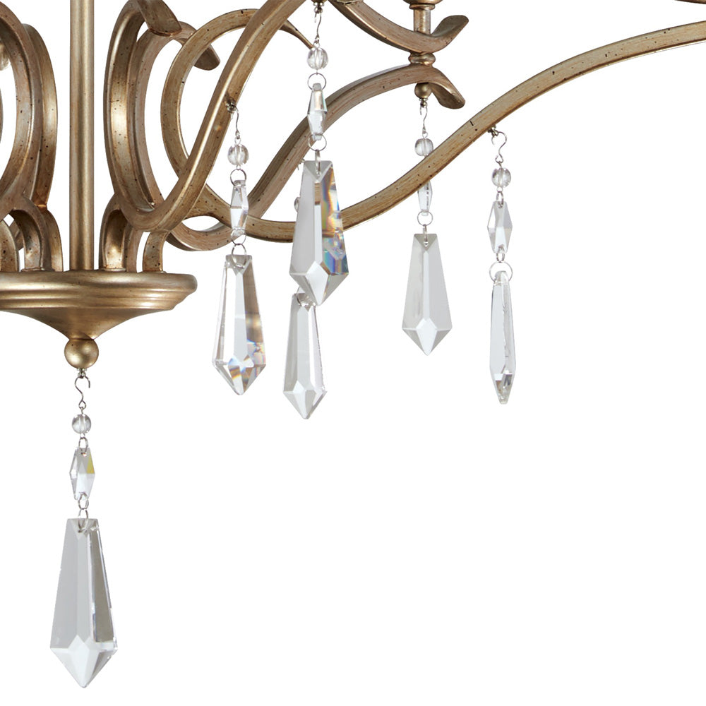 Laurel Estate Chandelier in Detail.