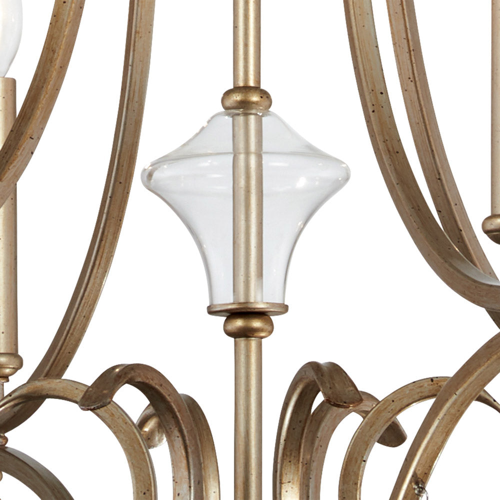 Laurel Estate Chandelier in Detail.