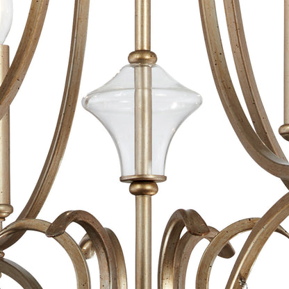 Laurel Estate Chandelier in Detail.