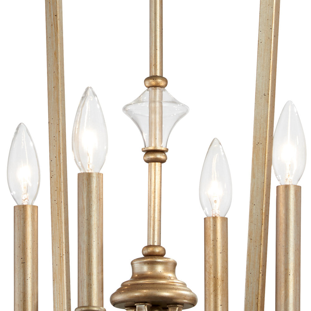 Laurel Estate Foyer Semi Flush Mount Ceiling Light in Detail.