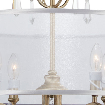 Laurel Estate Semi Flush Mount Ceiling Light in Detail.