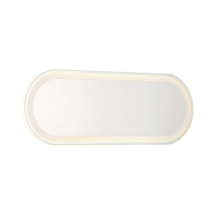 LED Backlit Oval Vanity Mirror (18-Inch).