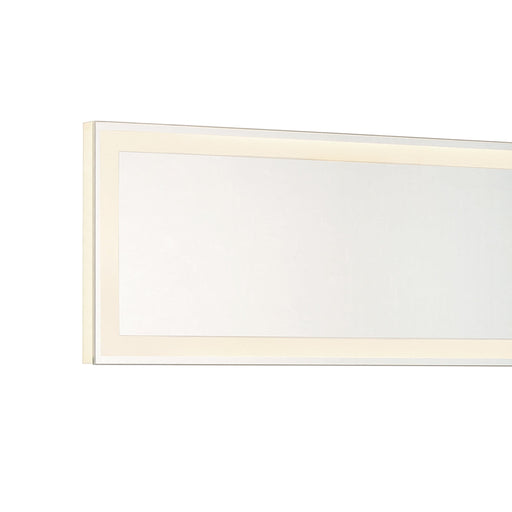 LED Backlit Rectangle Vanity Mirror in Detail.