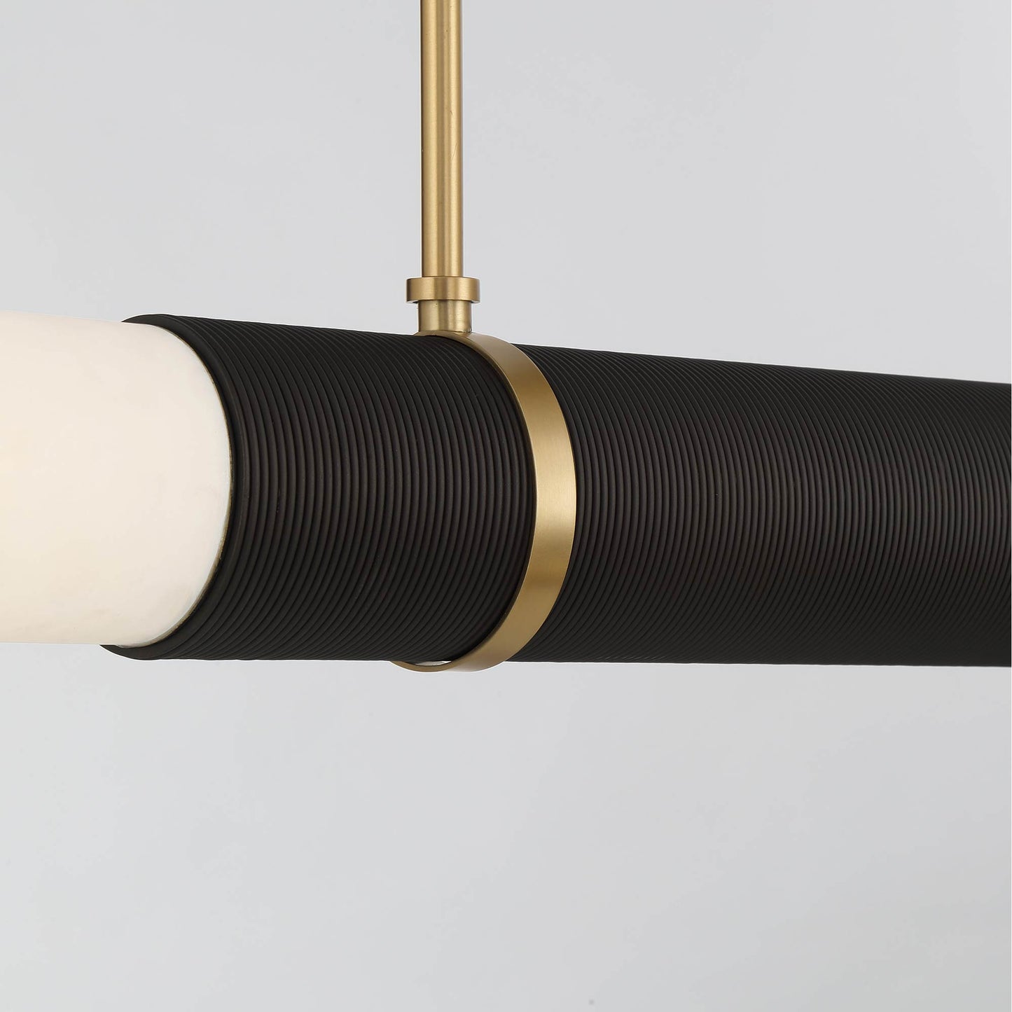 Linthor Linear LED Chandelier in Detail.