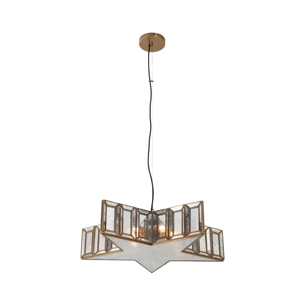 Lone Star Pendant Light in Detail.
