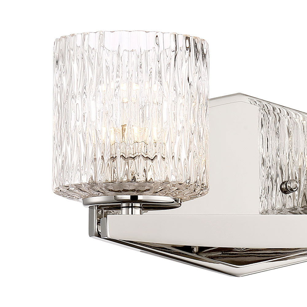 Maginot LED Bath Vanity Light in Detail.
