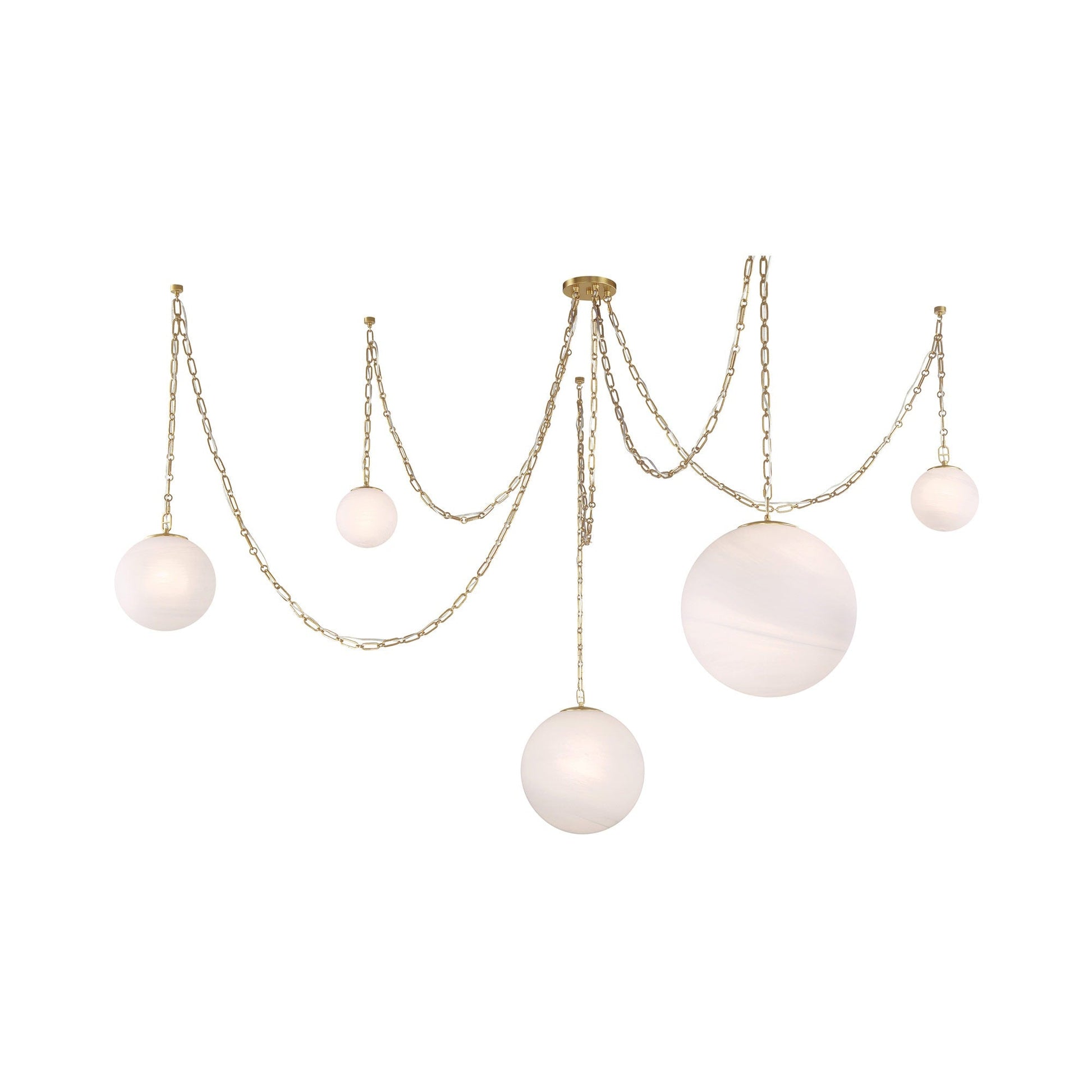 Marbelle Multi Light Pendant Light in Detail.