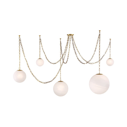 Marbelle Multi Light Pendant Light in Detail.