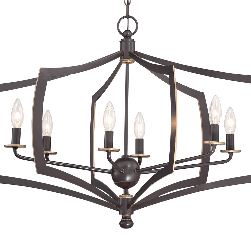 Middletown Chandelier in Detail.