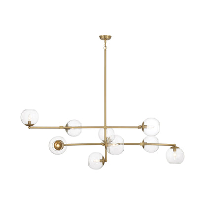 Millikan 1895 Pendant Light in Signature Brass.