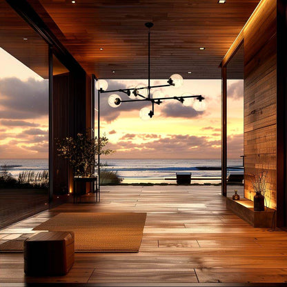 Millikan 1895 Pendant Light in Outside Area.