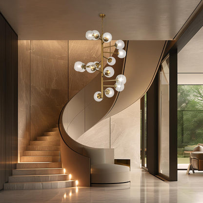 Millikan Pendant Light in living room.