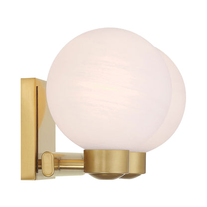 Mooncrest Bath Vanity Light in Detail.