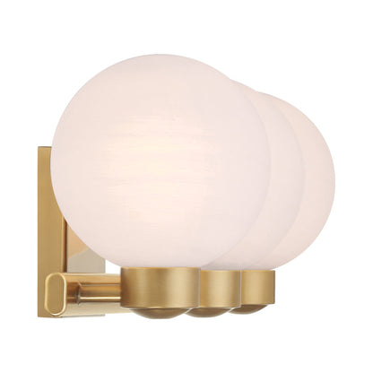 Mooncrest Bath Vanity Light in Detail.