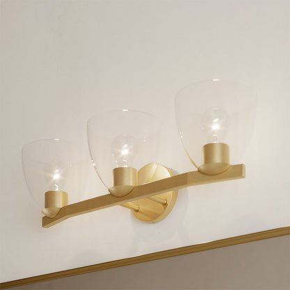 Noellea Bath Vanity Light in Detail.