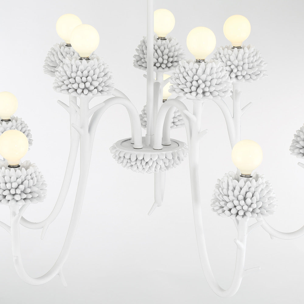North Fork Chandelier in Detail.