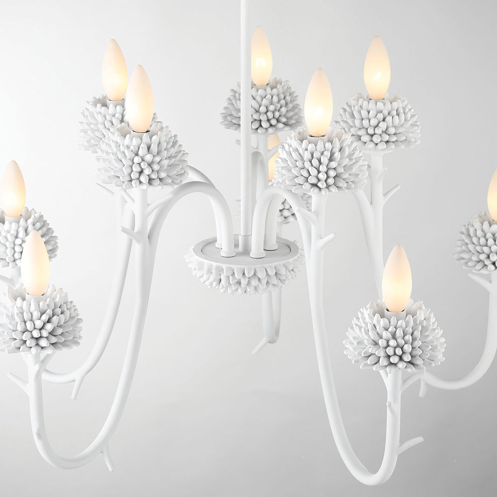 North Fork Chandelier in Detail.