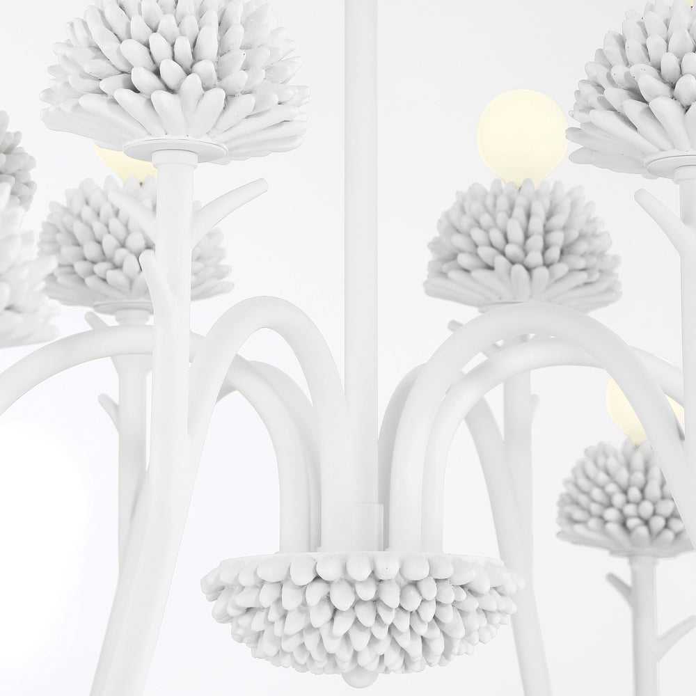North Fork Chandelier in Detail.