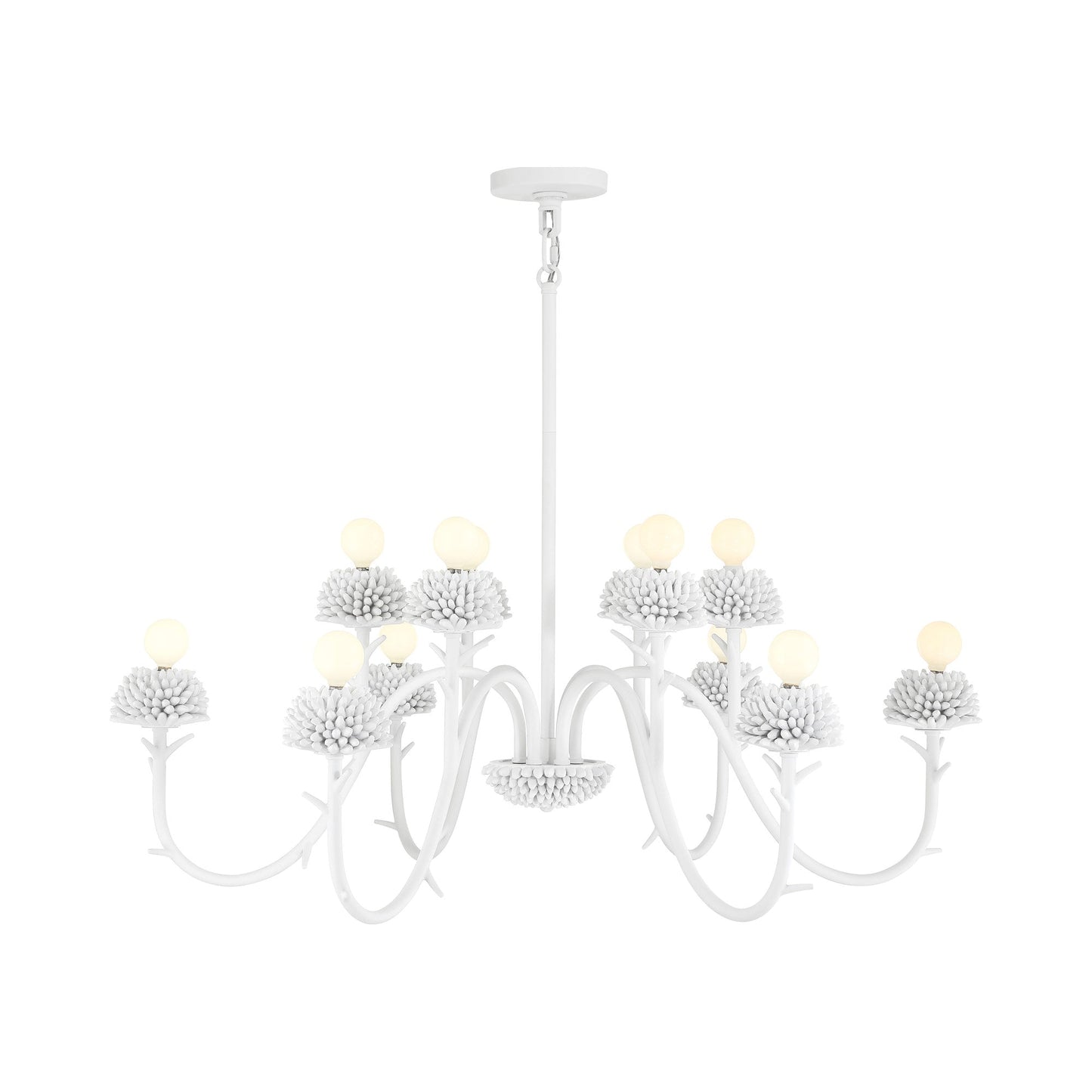 North Fork Chandelier in Detail.