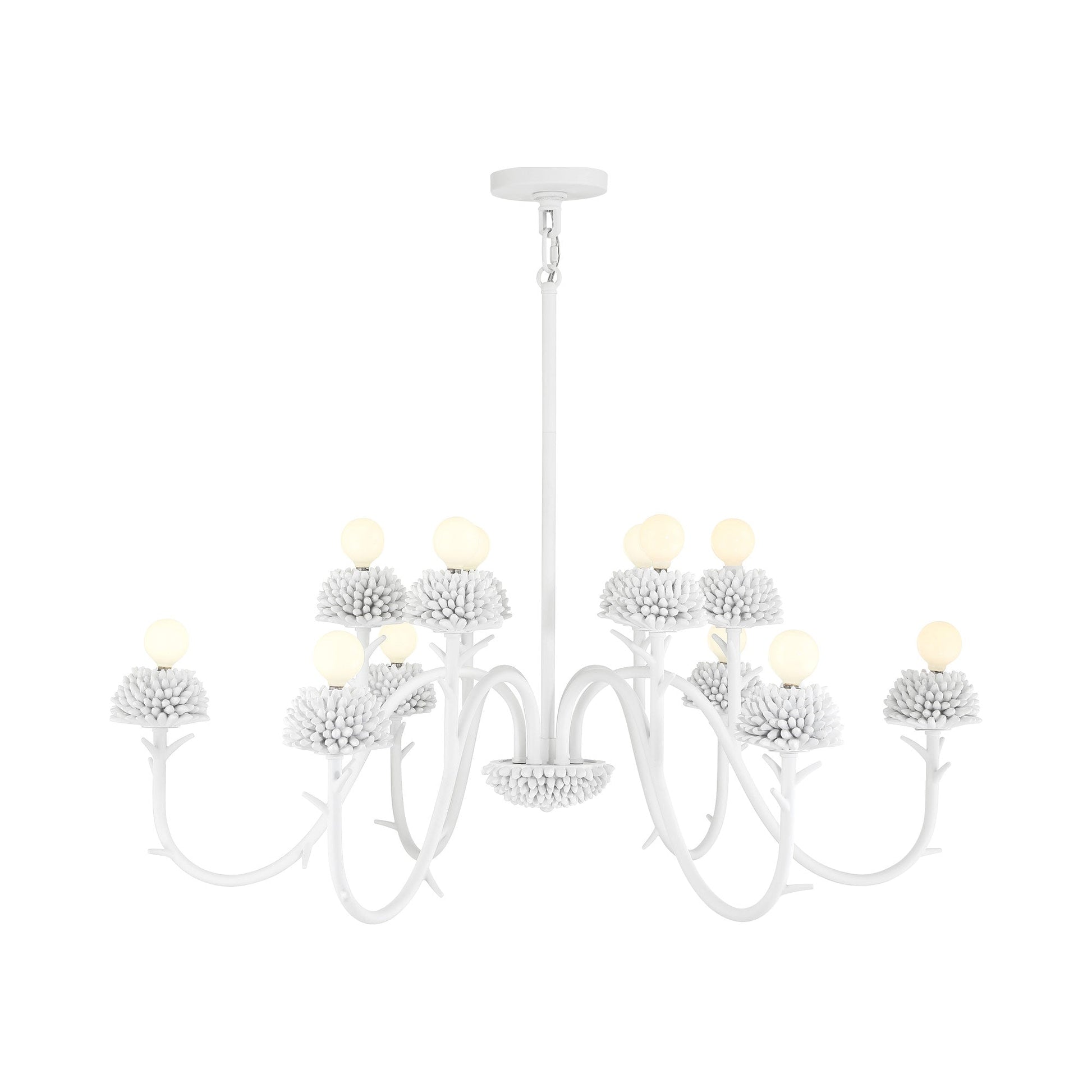 North Fork Chandelier in Detail.
