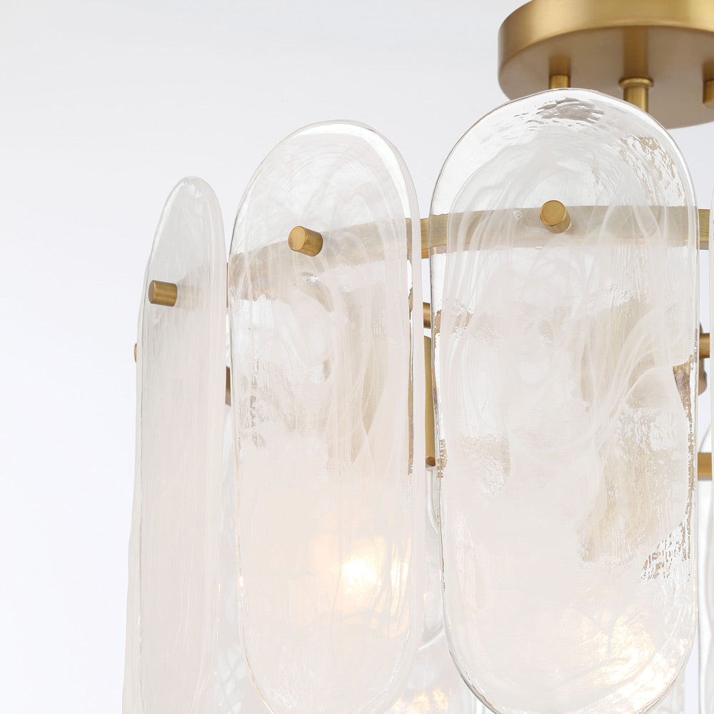 Oldmill Semi Flush Mount Ceiling Light in Detail.