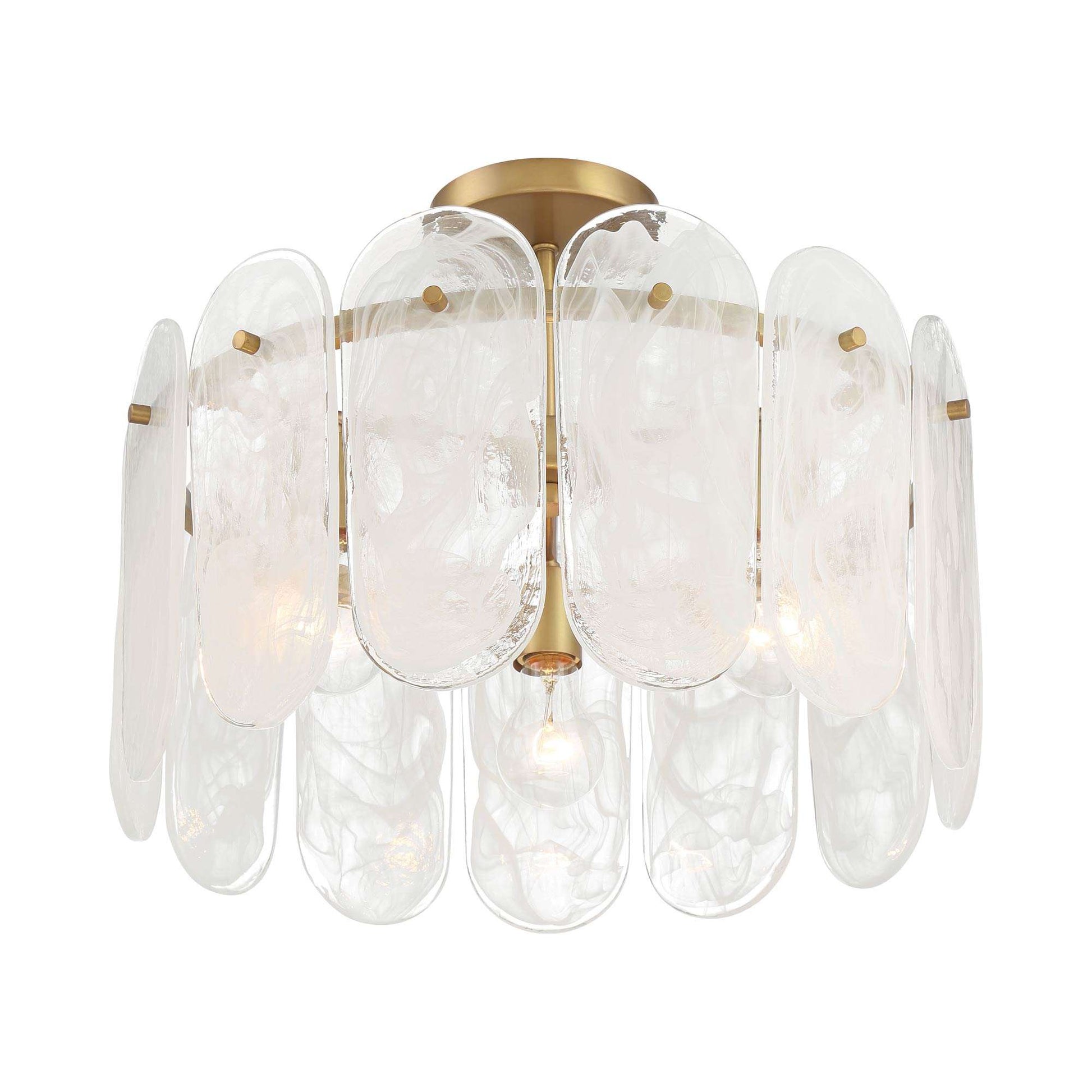 Oldmill Semi Flush Mount Ceiling Light in Detail.