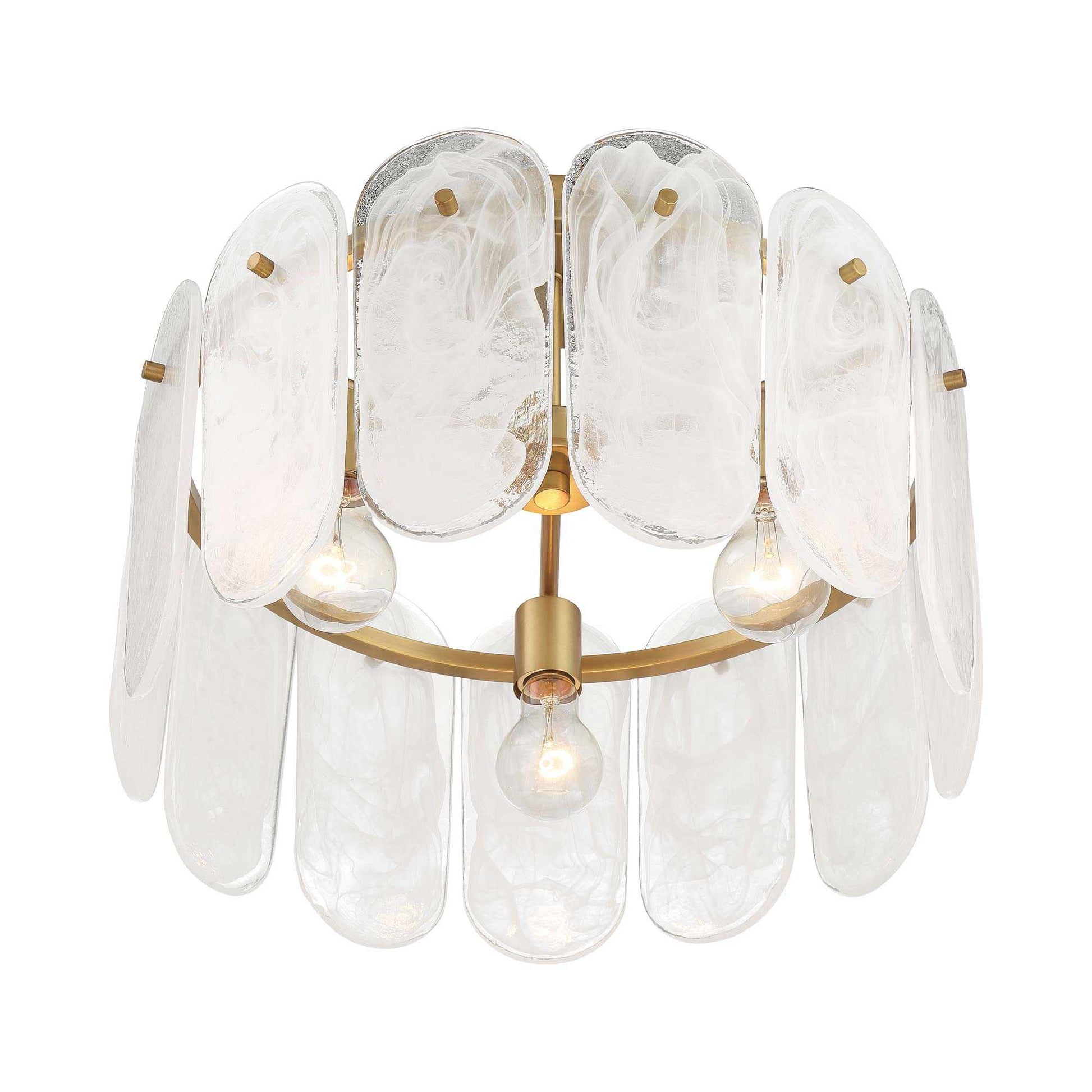 Oldmill Semi Flush Mount Ceiling Light in Detail.