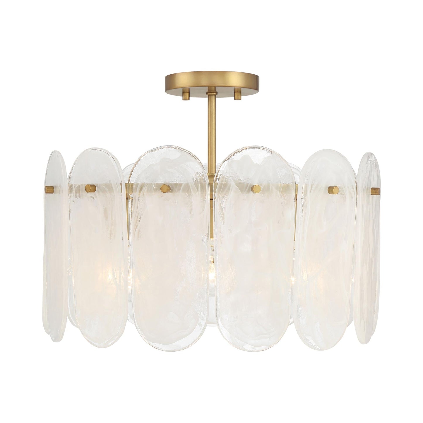 Oldmill Semi Flush Mount Ceiling Light in Detail.