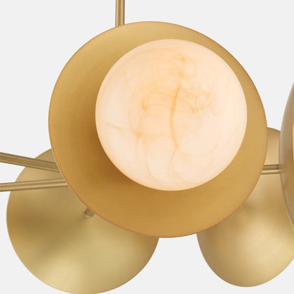 Olenne Multi Light Pendant Light in Detail.