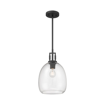 Orbis Pendant Light in Dark Matte Black.