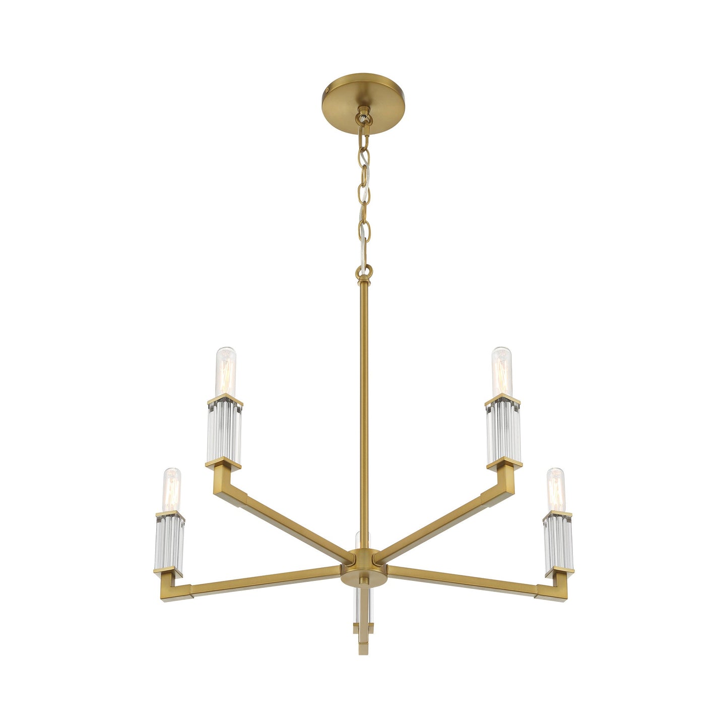 Oro District Chandelier in Detail.