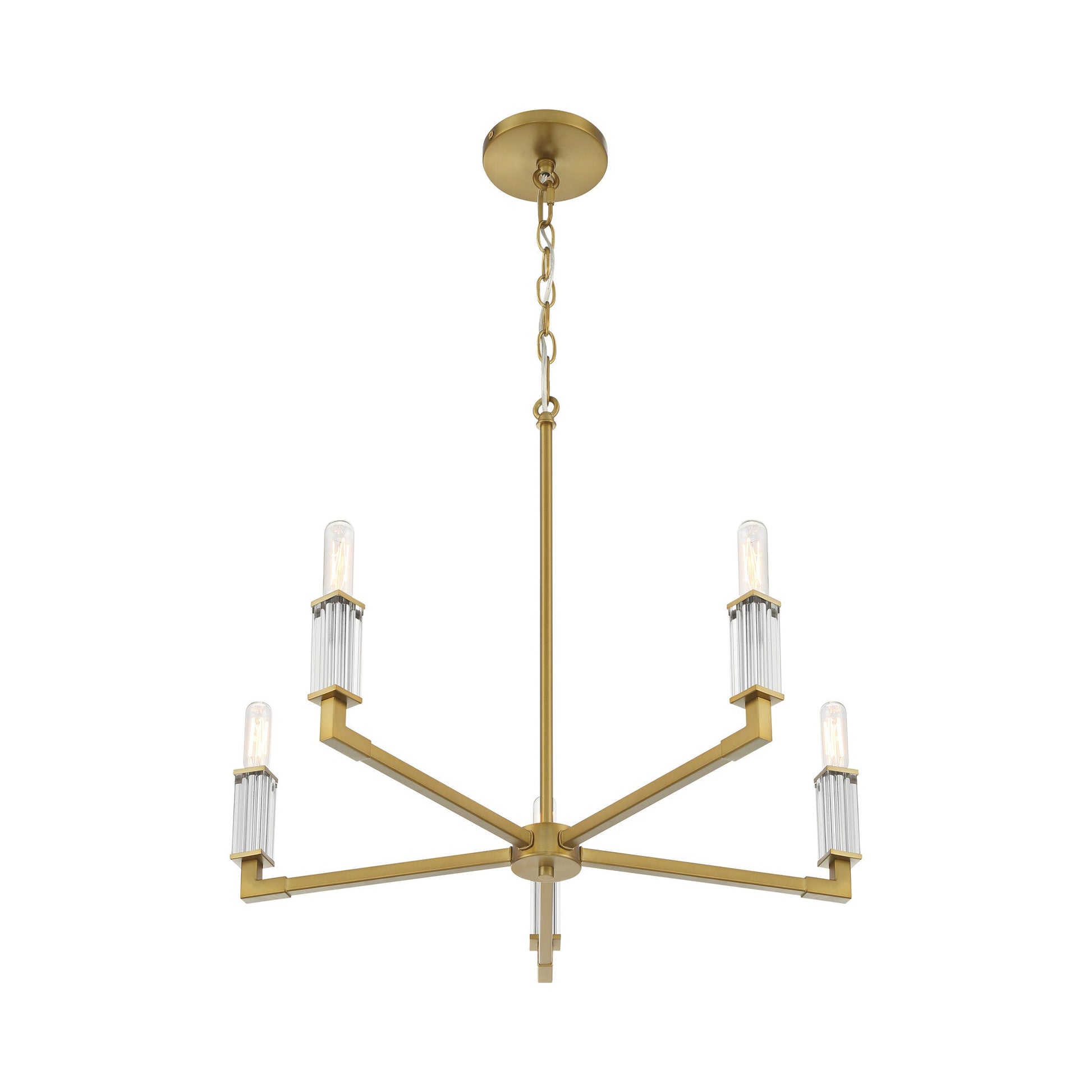 Oro District Chandelier in Detail.