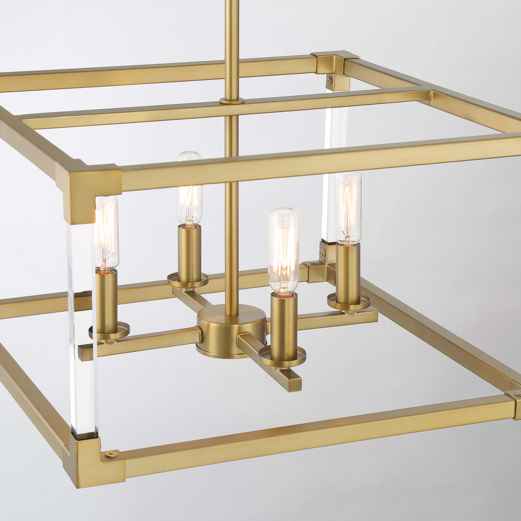 Oro District Multi Light Pendant Light in Detail.