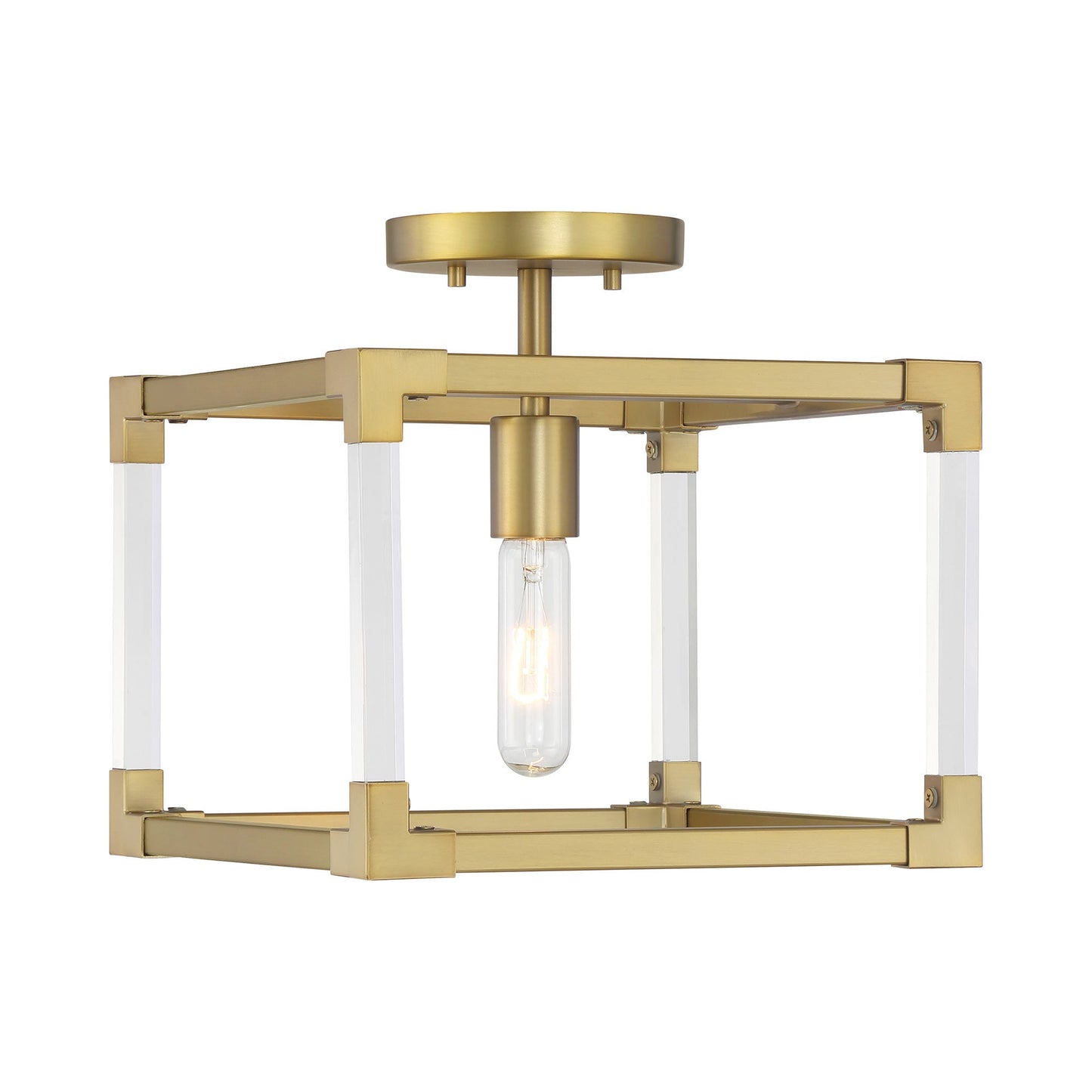 Oro District Semi Flush Mount Ceiling Light.
