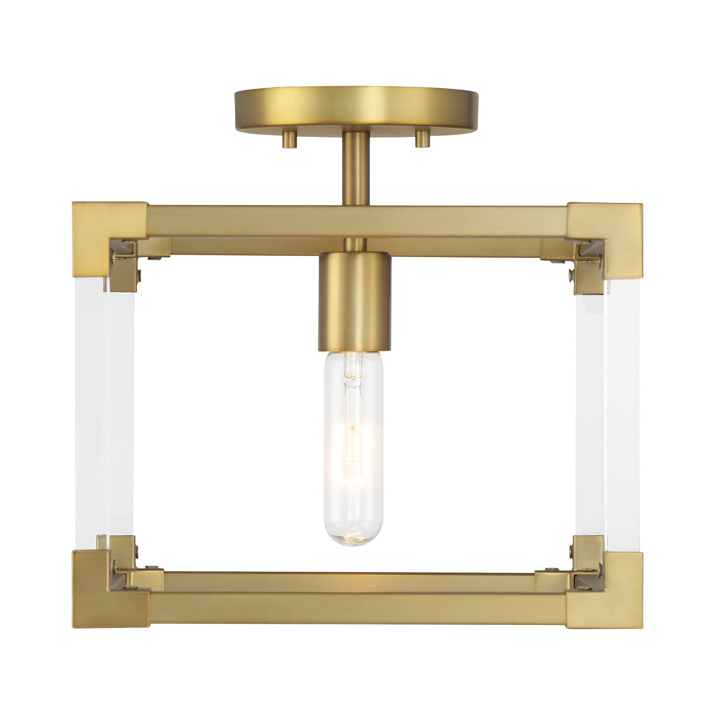 Oro District Semi Flush Mount Ceiling Light in Detail.