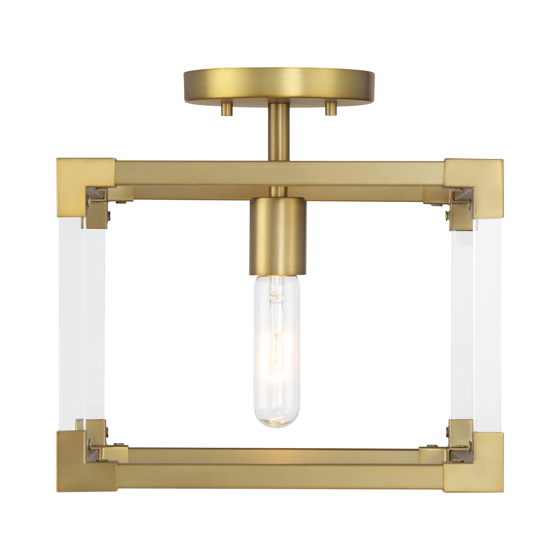 Oro District Semi Flush Mount Ceiling Light in Detail.