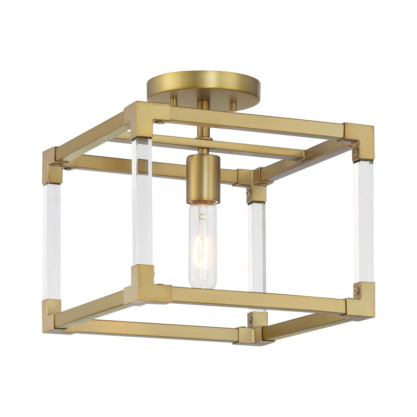 Oro District Semi Flush Mount Ceiling Light in Detail.